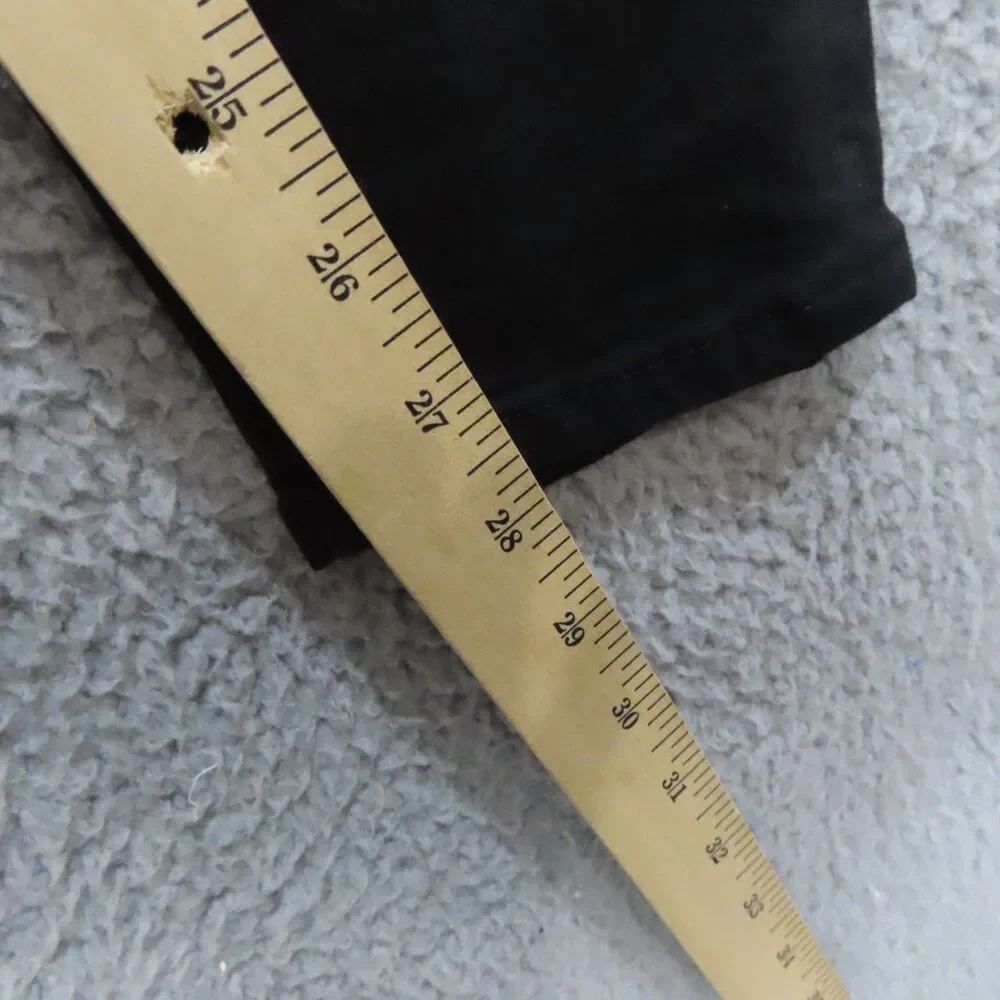Frame Denim‎ Jeans 25 Le High Skinny Film Noir Black Mid Rise Ankle Stretch - Picture 7 of 11